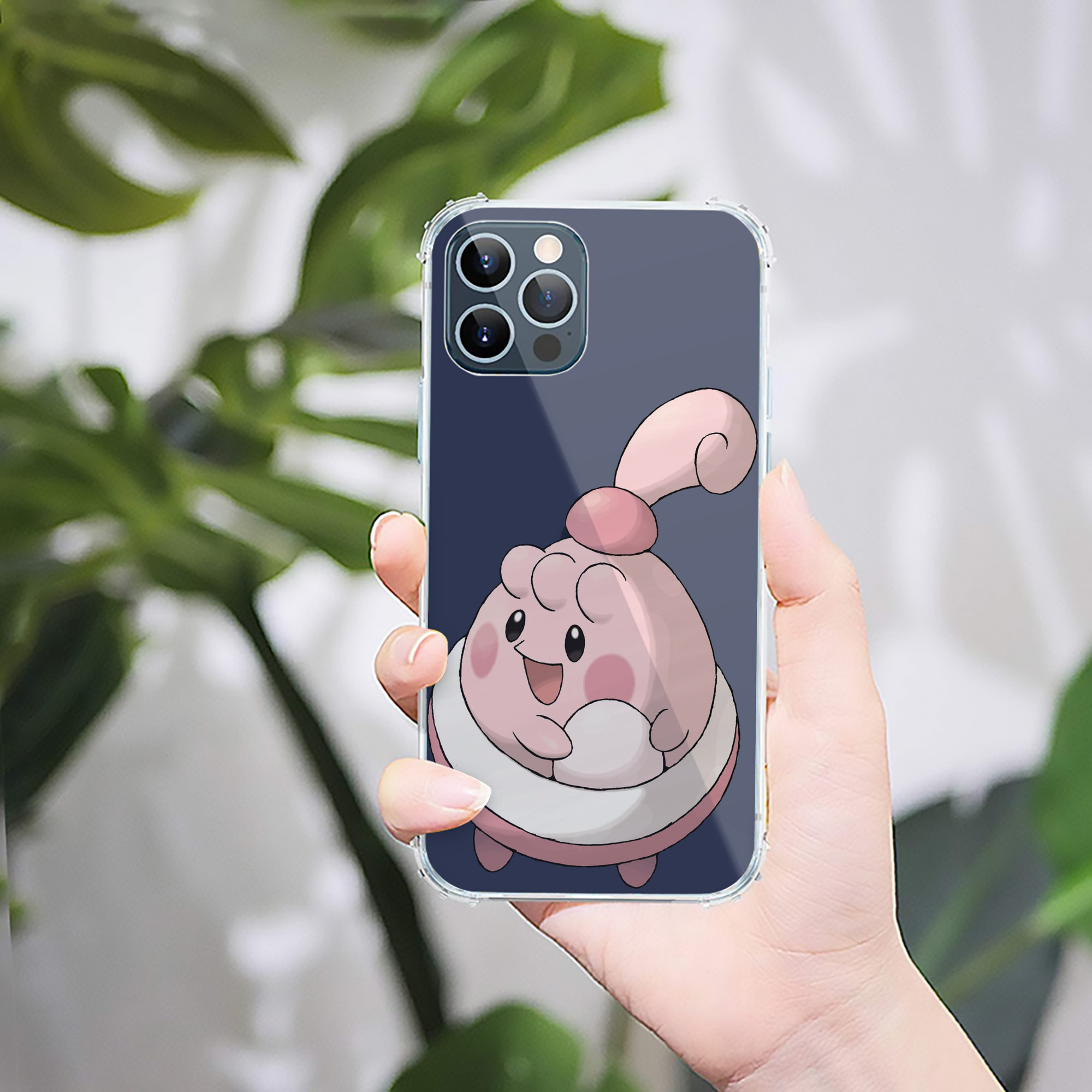 （画像用） ポケットモンスター Pokémon 【iPhone 12シリーズ対応】透明スマホケース（クリアソフトケース）